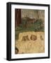 View of Landscape and Soldiers-null-Framed Giclee Print