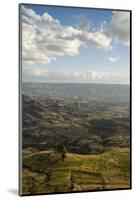 View of Landscape from Ashen Maria Monastery at Dusk, Lalibela, Ethiopia, East Africa, Africa-Ben Pipe-Mounted Photographic Print