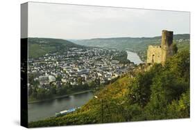 View of Landshut Castle Ruins-Jochen Schlenker-Stretched Canvas