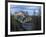 View of Langkofel (Sasso Lungo) from Val Contrin in the Marmolada mountain range in the Dolomites.-Martin Zwick-Framed Photographic Print