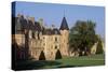 View of Lapalisse Castle from Park, Auvergne, France, 12th-16th Century-null-Stretched Canvas