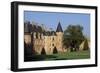 View of Lapalisse Castle from Park, Auvergne, France, 12th-16th Century-null-Framed Giclee Print