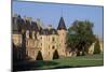 View of Lapalisse Castle from Park, Auvergne, France, 12th-16th Century-null-Mounted Giclee Print