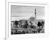 View of Large Mosque Against Skyline-null-Framed Photographic Print