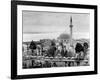 View of Large Mosque Against Skyline-null-Framed Photographic Print