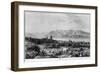 View of Lausanne-Johann Ludwig Aberli-Framed Giclee Print
