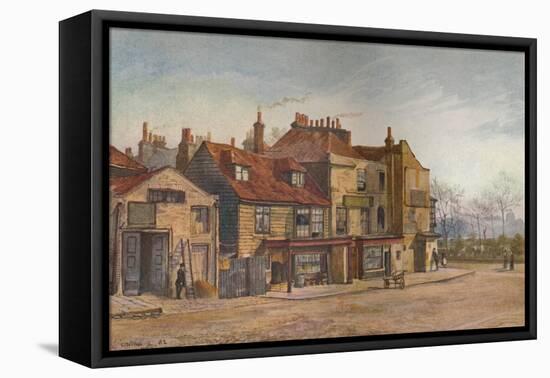 View of Lawrence Street, Chelsea, London, 1882-John Crowther-Framed Stretched Canvas