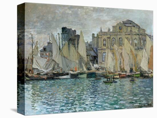 View of Le Havre, 1873-Claude Monet-Stretched Canvas