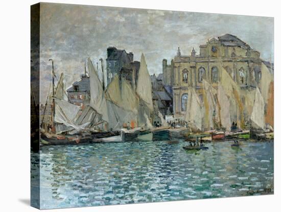 View of Le Havre, 1873-Claude Monet-Stretched Canvas