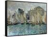 View of Le Havre, 1873-Claude Monet-Framed Stretched Canvas