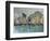 View of Le Havre, 1873-Claude Monet-Framed Premium Giclee Print