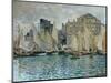 View of Le Havre, 1873-Claude Monet-Mounted Premium Giclee Print