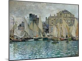 View of Le Havre, 1873-Claude Monet-Mounted Giclee Print