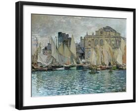 View of Le Havre, 1873-Claude Monet-Framed Giclee Print