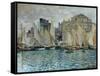 View of Le Havre, 1873-Claude Monet-Framed Stretched Canvas