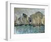 View of Le Havre, 1873-Claude Monet-Framed Giclee Print