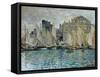 View of Le Havre, 1873-Claude Monet-Framed Stretched Canvas