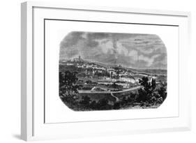 View of Le Mans, Tirpenne-null-Framed Giclee Print
