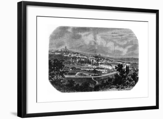 View of Le Mans, Tirpenne-null-Framed Giclee Print