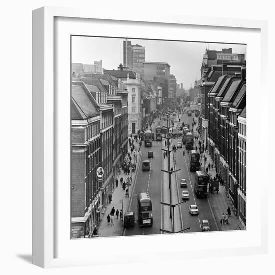 View of Leeds 1967-Andrew Varley-Framed Photographic Print
