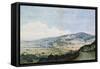 View of Lerici-Thomas Jones-Framed Stretched Canvas