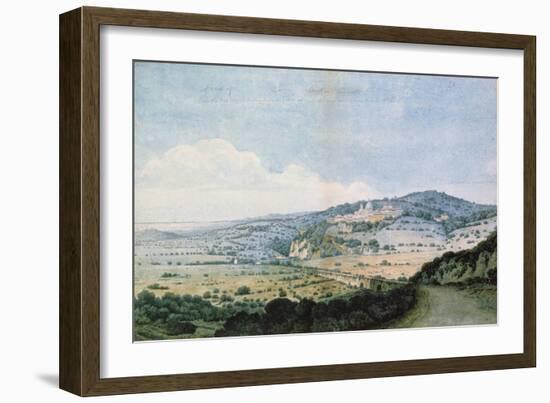 View of Lerici-Thomas Jones-Framed Giclee Print