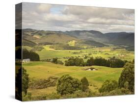 View of Leven Valley, Gunns Plains, Tasmania, Australia, Pacific-Jochen Schlenker-Stretched Canvas