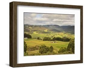 View of Leven Valley, Gunns Plains, Tasmania, Australia, Pacific-Jochen Schlenker-Framed Photographic Print