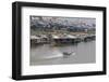 View of Life Along the Tonle Sap River Headed Towards Phnom Penh, Cambodia, Indochina-Michael Nolan-Framed Photographic Print