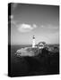 View of Lighthouse, Cape Elizabeth, Portland, Maine, USA-Walter Bibikow-Stretched Canvas