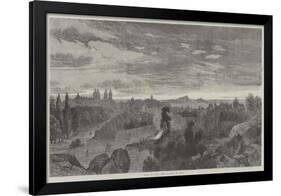 View of Lima, the Capital of, Peru-null-Framed Giclee Print