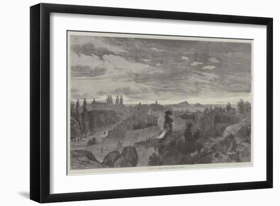 View of Lima, the Capital of, Peru-null-Framed Premium Giclee Print