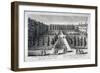 View of Lincoln's Inn Garden from the Terrace, Holborn, London, C1750-null-Framed Giclee Print