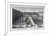 View of Lincoln's Inn Garden from the Terrace, Holborn, London, C1750-null-Framed Giclee Print