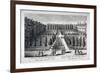 View of Lincoln's Inn Garden from the Terrace, Holborn, London, C1750-null-Framed Giclee Print