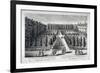 View of Lincoln's Inn Garden from the Terrace, Holborn, London, C1750-null-Framed Giclee Print