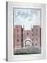 View of Lincoln's Inn Gateway, Holborn, London, C1800-null-Stretched Canvas
