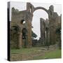 View of Lindisfarne Priory, 7th Century-CM Dixon-Stretched Canvas