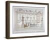 View of Lindsey House, Lincoln's Inn Fields, Holborn, London, 1854-Thomas Colman Dibdin-Framed Giclee Print