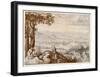 View of Linz from Pöstlingberg-Lucas Valckenborgh-Framed Collectable Print