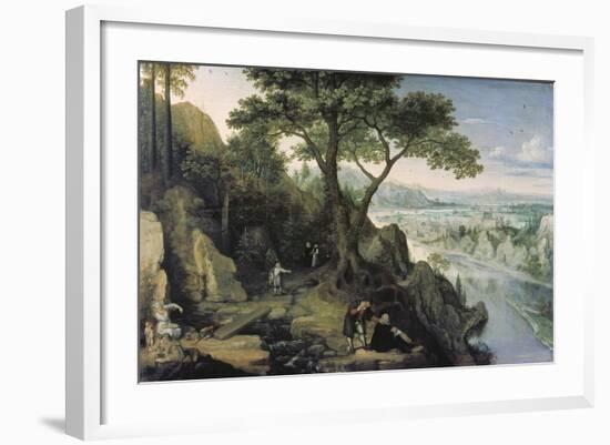 View of Linz-Lucas I. van Valckenborch-Framed Giclee Print