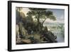 View of Linz-Lucas I. van Valckenborch-Framed Giclee Print