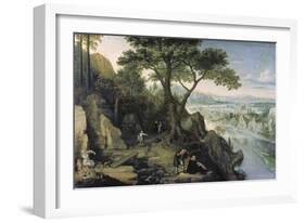 View of Linz-Lucas I. van Valckenborch-Framed Giclee Print