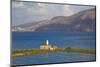 View of Lipari from Lingua Salt Pond, Sicily, Italy-Guido Cozzi-Mounted Photographic Print