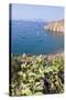 View of Lipari Town, Zimmari Gulf, Panarea, Sicily, Italy-Guido Cozzi-Stretched Canvas