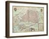 View of Lisbon, 1572, Portugal 16th Century-null-Framed Giclee Print