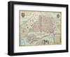 View of Lisbon, 1572, Portugal 16th Century-null-Framed Giclee Print