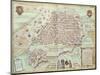 View of Lisbon, 1572, Portugal 16th Century-null-Mounted Giclee Print