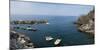 View of little harbor of Riomaggiore, La Spezia, Liguria, Italy-null-Mounted Photographic Print