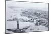 View of Livorno Showing the Lighthouse Beacon and the Port, Italy-null-Mounted Giclee Print